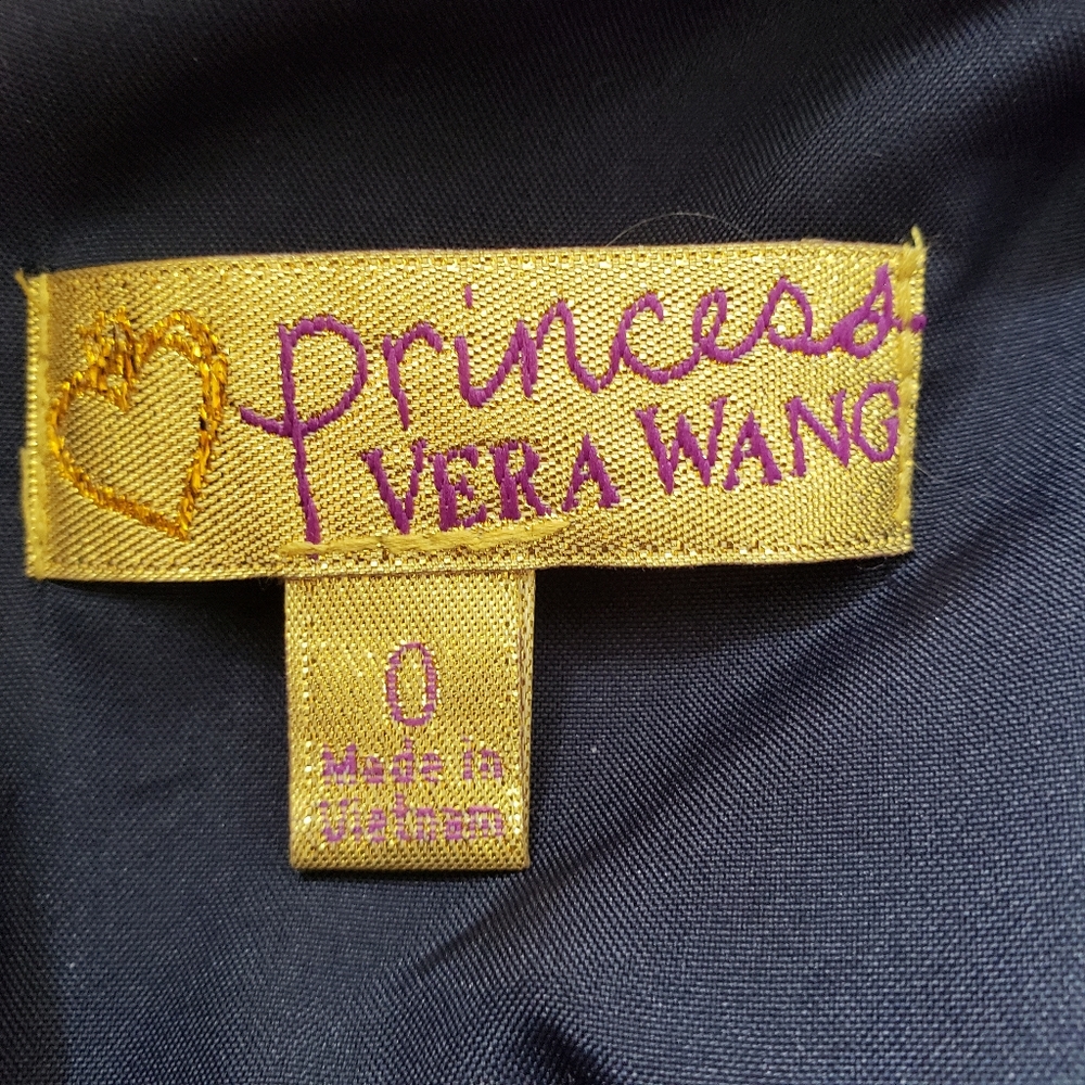 Princess Vera Wang Blue Dress Size 0 - Picture 5 of 8
